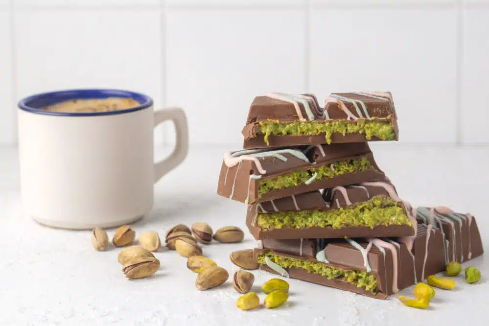 Kawa po dubajsku z dodatkiem dubajskiej czekolady